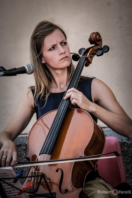 Ilaria Lanzoni  violino Clara Maria Garcia Barrientos viola, Naomi Berrill violoncello