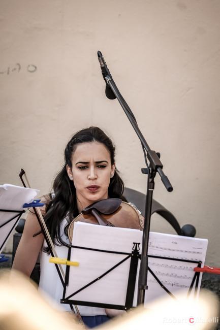 Ilaria Lanzoni  violino Clara Maria Garcia Barrientos viola, Naomi Berrill violoncello