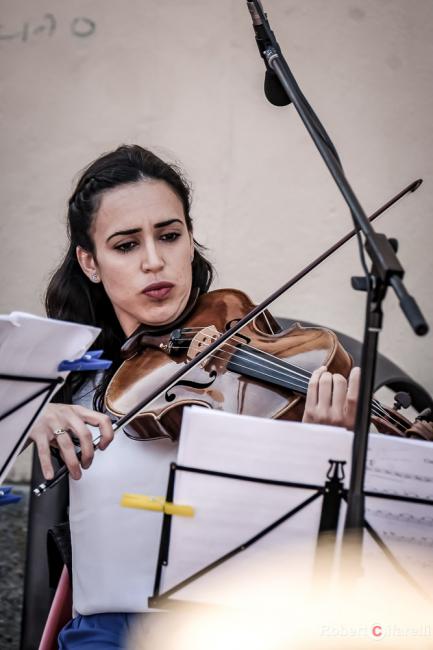 Ilaria Lanzoni  violino Clara Maria Garcia Barrientos viola, Naomi Berrill violoncello